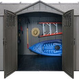 Lifetime - LG60351 - Tuinhuis - Tuinschuur - 241 x 243 x 610 cm