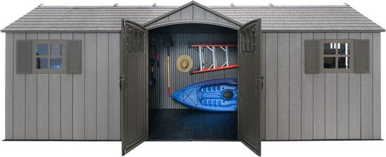 Lifetime - LG60351 - Tuinhuis - Tuinschuur - 241 x 243 x 610 cm