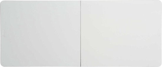 Lifetime® Kunststof tafel opvouwbaar campingtafel - Wit - 182x76x74cm