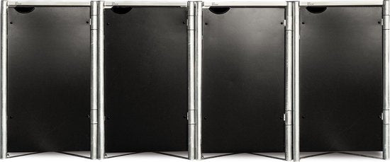 Hide® Containerombouw HD24401 Zwart - Kliko ombouw - Ombouw Afvalcontainer