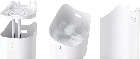 Ultrasone Luchtbevochtiger met Grote Watercapaciteit – Stil & Veilig – Nachtlampfunctie – Voor Babykamer, Slaapkamer & Woonruimte