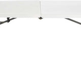 Lifetime® Kunststof tafel opvouwbaar campingtafel - Wit - 182x76x74cm