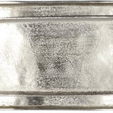 4goodz Zilveren Decoratieve Dienbladen Set – 2 Stuks Aluminium