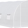 4goodz Tunnelkas - Foliekas Kweekkas 595x300x200 cm - Wit