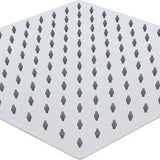 Luzzo® Regendouchekop Ø30 cm Hoofddouche Vierkant RVS Ø30 cm - Douchekop extra Plat - Chroom