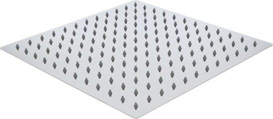 Luzzo® Regendouchekop Ø30 cm Hoofddouche Vierkant RVS Ø30 cm - Douchekop extra Plat - Chroom