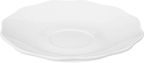 Serviesset 6 persoons Alma - Klassiek Servies Porselein 30-delig - Wit