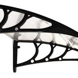 4goodz Deurluifel 120x75cm van transparant polycarbonaat