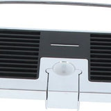 4Goodz zwart chromen doucheplank voor douchestang 30x12x5cm