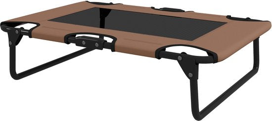 Opvouwbaar Verhoogd Hondenbed - Outdoor Hondenligbed 75 x 51 x 18 cm