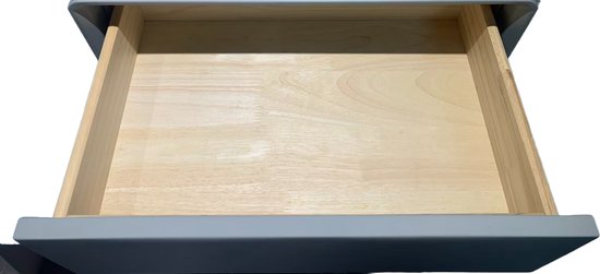 Modern Nachtkastje met 2 Lades – Stijlvol Design Nachtkastje voor Slaapkamer – Houten Lades – Stevige Poten – Tijdloos & Praktisch
