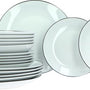 Luzzo® Serviesset met - delig - Wit