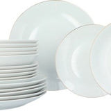 Luzzo® Serviesset met - delig - Wit