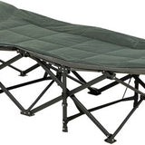 Stretcher Ligbed Opvouwbaar - verstelbare rugleuning en opbergvak 68x190 - Grijs