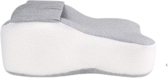 Kniekussen voor in Bed - Wit - Orthopedisch Kniekussen - Beenkussen - Zijslaapkussen - Zijslaap Kussen Voor In Bed - Heupklachten
