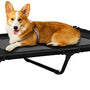 Hondenligbed - Outdoor Hondenstretcher - inklapbaar - ademend - Zwart