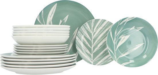 4goodz Porseleinen Servies 6 persoons
