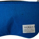 Brillenetui - Blauw - Vilt - Brillen etui - Bril Beschermer - Brillendoos - Brillenkoker - Brillenhoes