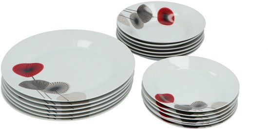 4goodz Porseleinen Servies 6 persoons