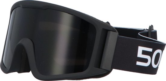 5one® Alpine 4 Black Skibril met anti-condens en bewaarcase - UV 400