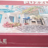 Grafix - Puzzel - Volwassenen - Zuid Europese straat - Kinderen - 1000 stukken - Puzzel 1000 stukjes volwassenen - Legpuzzel
