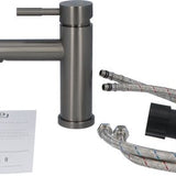 Luzzo® Como - RVS Wastafelkraan Laag