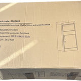 4gardenz® Pakketbrievenbus XL - Staande - Pakketbox - Antraciet