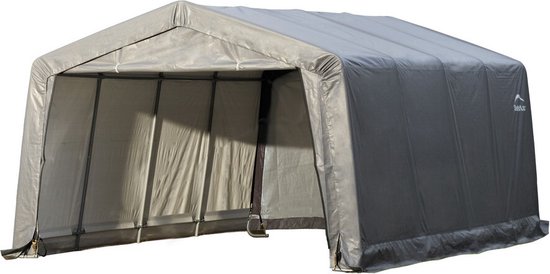ShelterLogic® Opslagtent SL62697 - 490x370x260 cm - Grijs