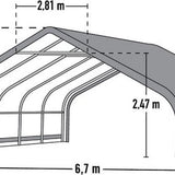 ShelterLogic® Weidetent SL58432 - 610x670x320 cm - Groen