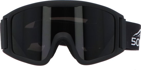 5one® Alpine 4 Black Skibril met anti-condens en bewaarcase - UV 400