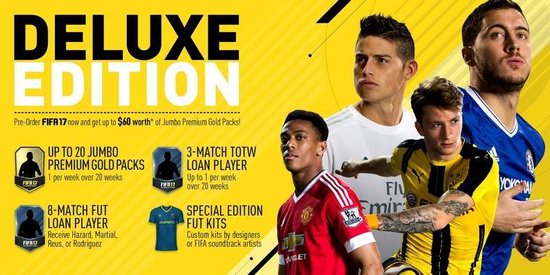 FIFA 17 - Deluxe Edition - PS4