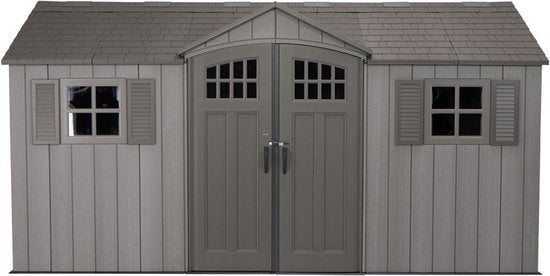 Lifetime - LG60318 - Tuinhuis - Tuinschuur - 244 x 244 x 457 cm