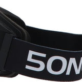 5one® Alpine 4 Black Skibril met anti-condens en bewaarcase - UV 400