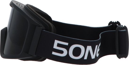 5one® Alpine 4 Black Skibril met anti-condens en bewaarcase - UV 400
