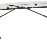 Lifetime® Kunststof tafel opvouwbaar campingtafel - Wit - 182x76x74cm