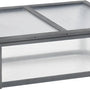 4goodz Houten Mini Kweekbak 100x65x40 cm, moestuin met Deksel