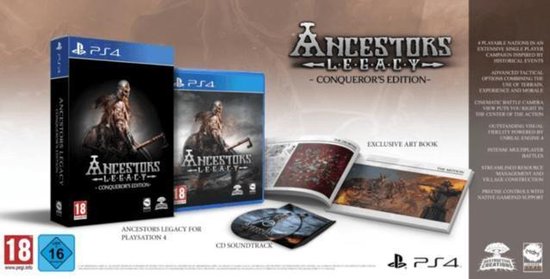 Astragon Ancestors Legacy - Conquerors Edition, PS4, PlayStation 4, Multiplayer modus, M (Volwassen)