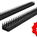 Antiklimstrips - 5 meter (10x 50 cm) - Zwart - Duivenpinnen - Duivenverjager - Vogelverjager - Kattenverjager - Kattenschrik - Vogelwering - Vogelpinnen