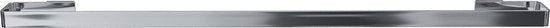 Luzzo® Piazzo Messing Enkel wand Handdoekrek 60cm - chroom