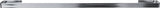 Luzzo® Piazzo Messing Enkel wand Handdoekrek 60cm - chroom