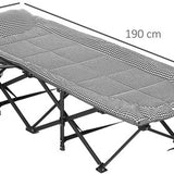 4goodz Veldbed Campingbed met Tas en Bekerhouder - max 120kg