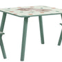 Kinderspeelgroep 3-8 Jaar, 1 Tafel & 2 Stoelen, Schattig Dierenmotief, Groen