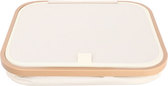 Wasmand met Deksel – Opvouwbare Wasmand – Wasbox 100L – Wassorteerder met Binnenzak – Beige – Voor Badkamer, Slaapkamer en Wasruimte