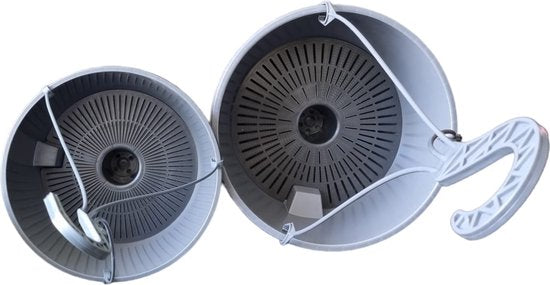 Aqua Easy - Met Waterreservoir - 32cm - Hangppot voor buiten - Bloempotten voor buiten - Bloempot - Waterbesparend -Bloempot buiten - Bloempot Kunststof - Planten hanger - Bloempotten - Cadeau - Verjaardag Cadeau - Moederdag Cadeau - Vaderdag Cadeau.