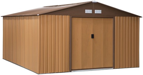 Grote Tuinschuur Weerbestendig met Schuifdeuren