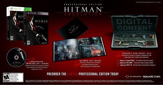 Hitman: Absolution Professional Edition -X360
