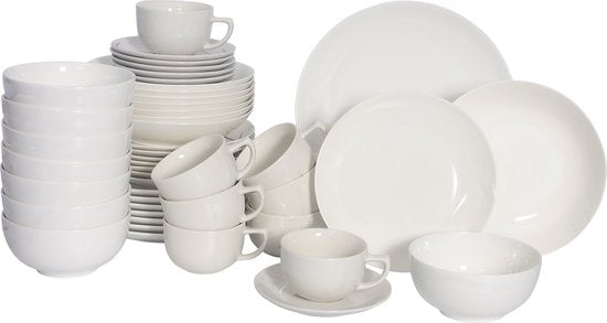 Luzzo® Serviesset met - delig - Wit