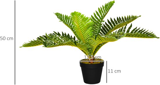 4goodz Kunstplant met Pot voor Stijlvolle Interieurdecoratie