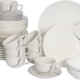 Luzzo® Serviesset met - delig - Wit