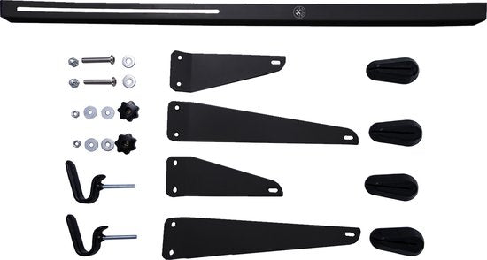 4toolz® Stabiele Fiets Display Standaard 68x43x30 cm - Zwart